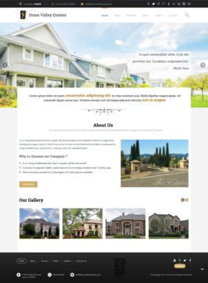 Web Design by pb for this project | Design: #8486948