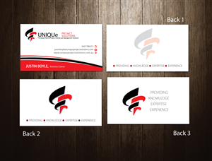 Business Card Design by meet007 for Unique Project Solutions | Design: #1972995