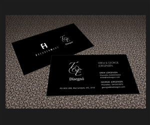 Business Card Design by Sucre for T&E Disegno | Design #1976279