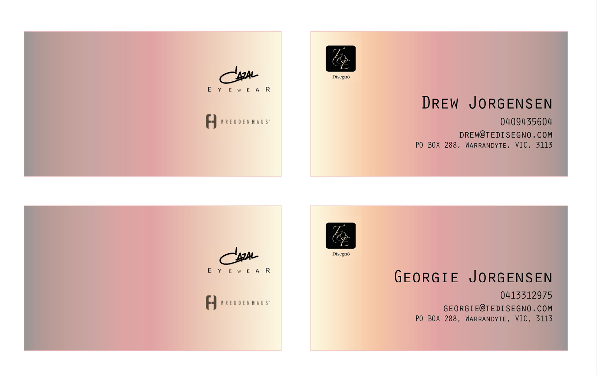 Business Card Design by meq.mike for T&E Disegno | Design #1983661