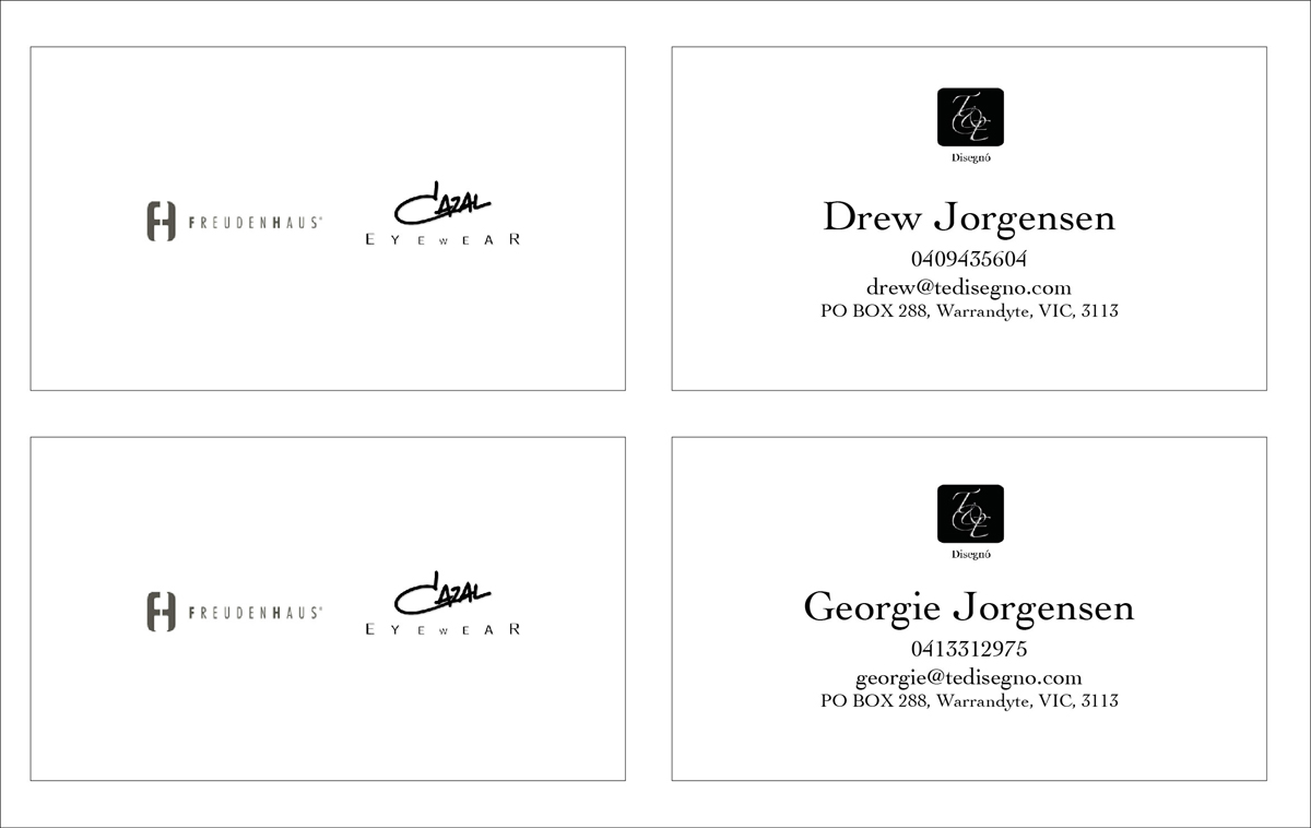 Business Card Design by meq.mike for T&E Disegno | Design #1983672