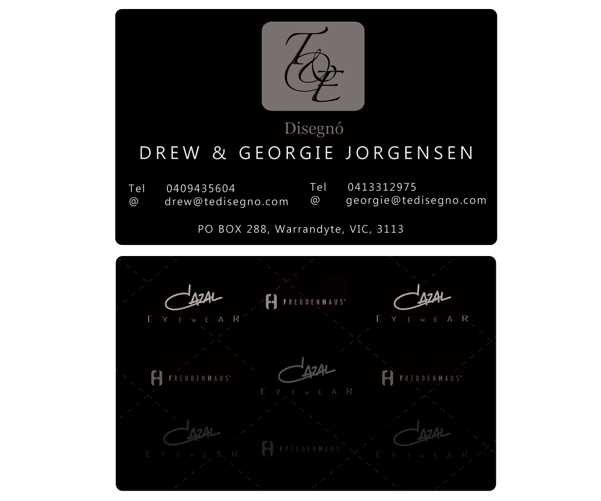 Business Card Design by ceruleanfox for T&E Disegno | Design #1980535