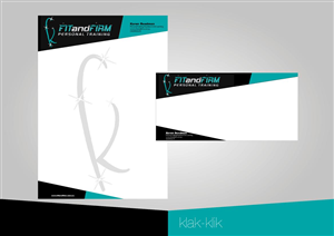 Diseño de Membrete por cakalie para Fit and Firm Personal Training | Diseño: #1978366