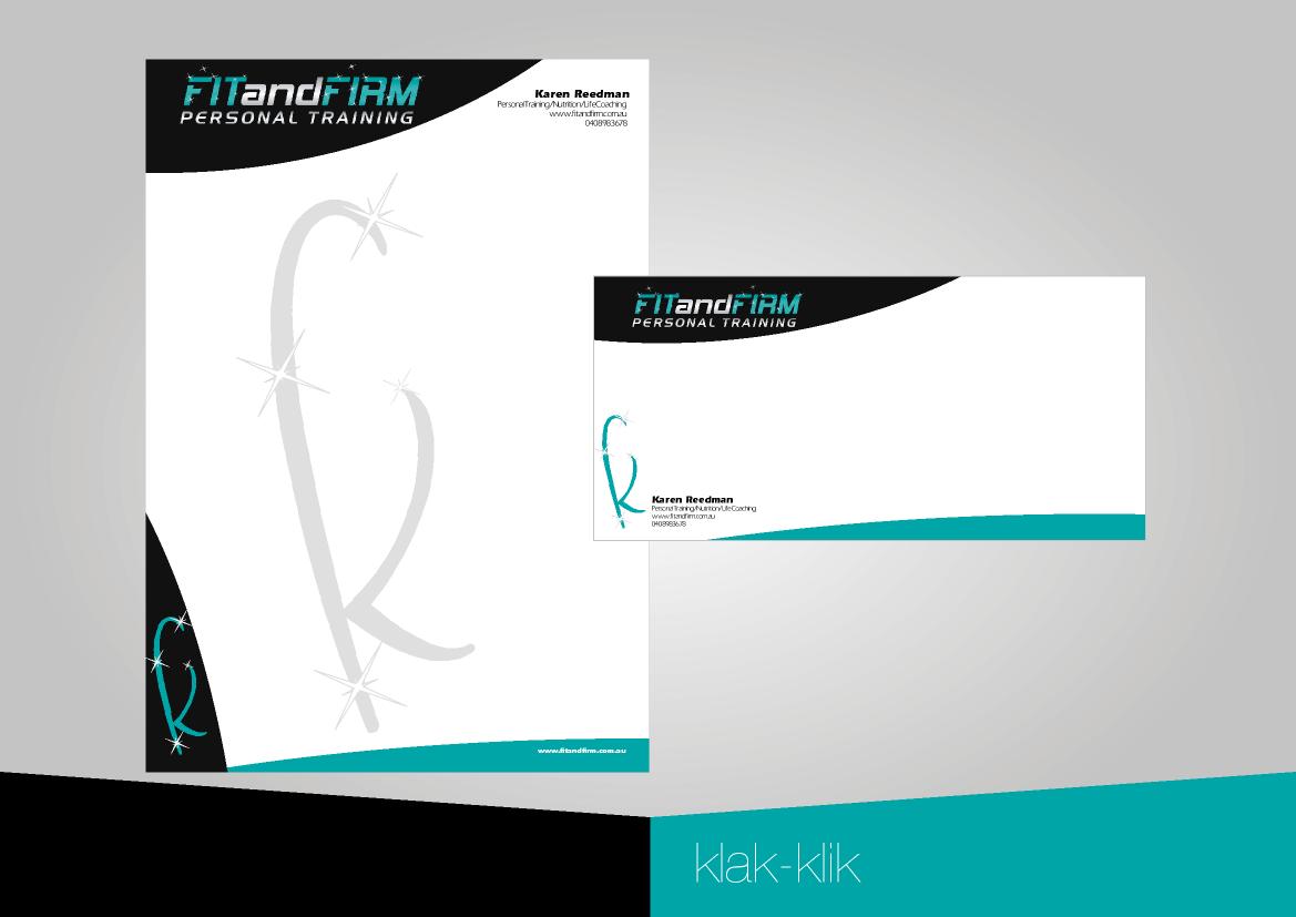 Briefkopf-Design von cakalie für Fit and Firm Personal Training | Design #1978369