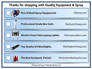 Card Design by bsirois for Quality Equipment & Spray | Design: #1972317