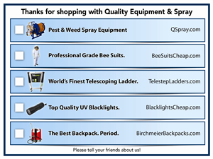 Card Design by bsirois for Quality Equipment & Spray | Design: #1983282