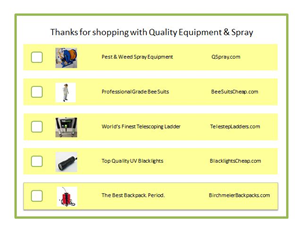 Card Design by Nina Moe for Quality Equipment & Spray | Design: #1982903