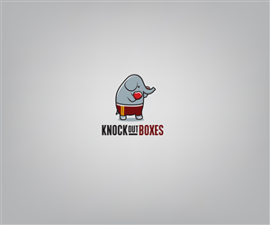 Logo Design by Frontino graphic studio for Knockout Boxes | Design: #2011227