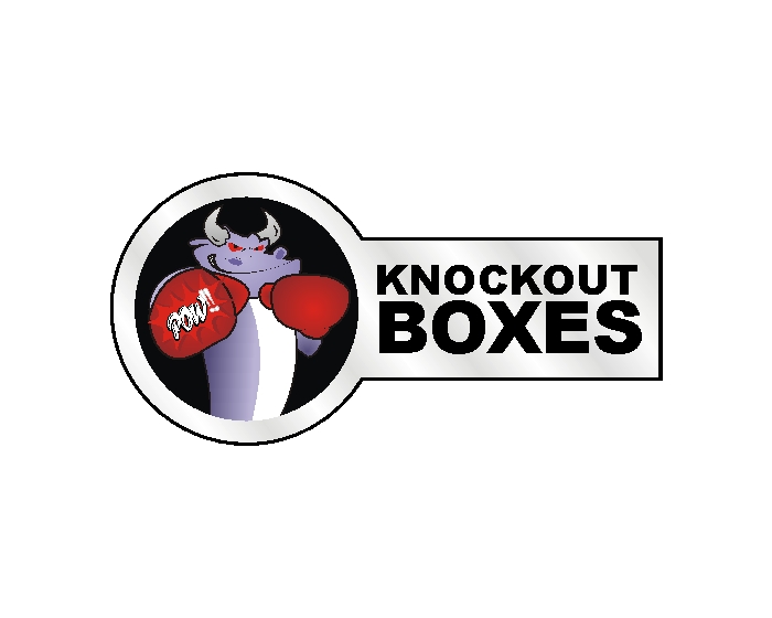Logo Design by Gito Kahana for Knockout Boxes | Design #2013603