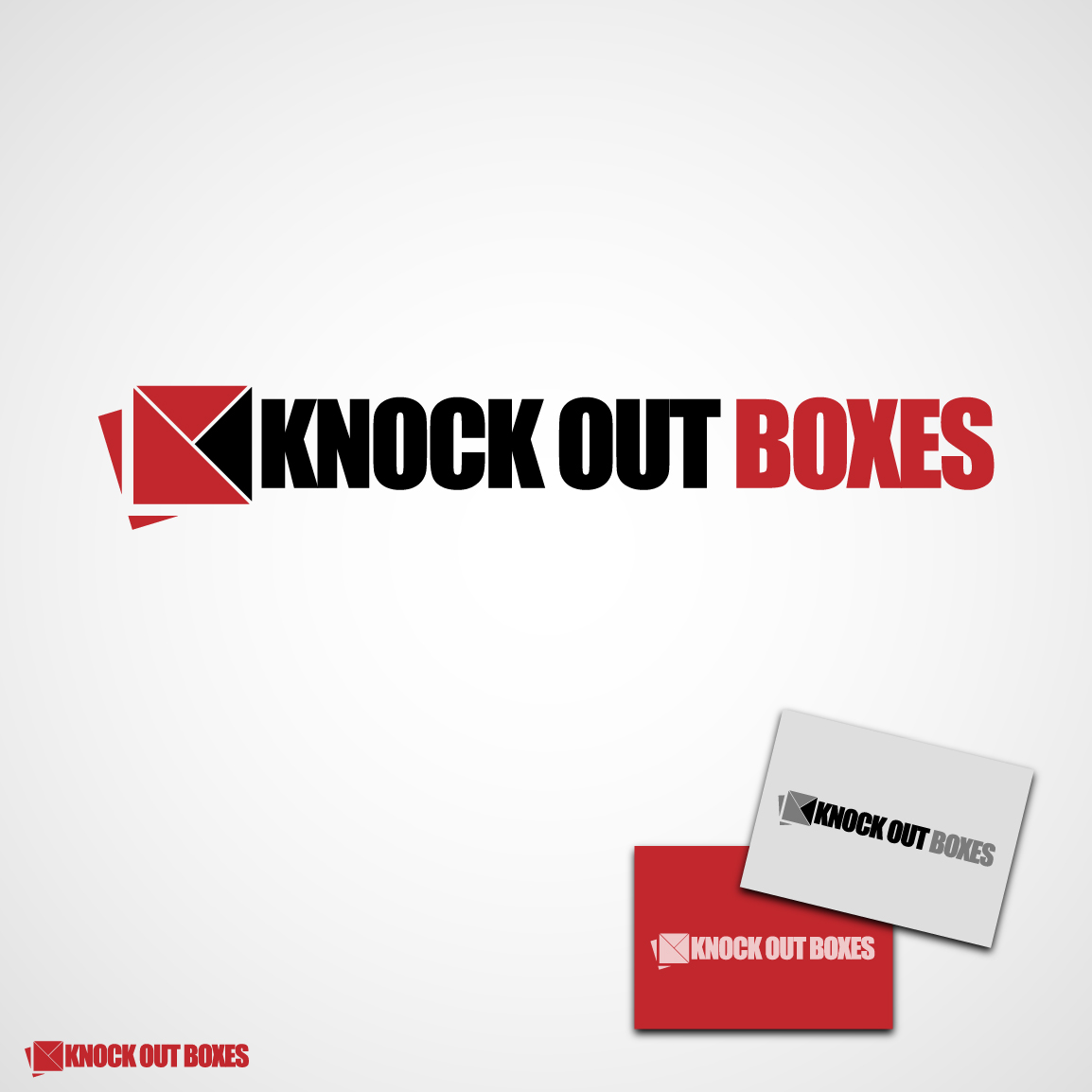 Logo-Design von Fanol Ademi für Knockout Boxes | Design #1980823