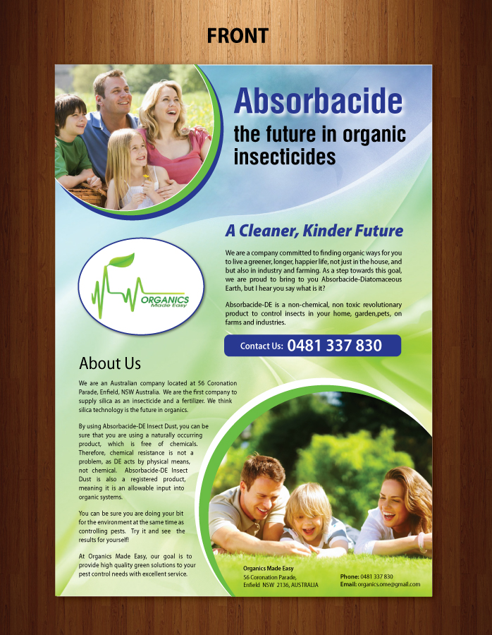 Catalogue Design by Sbss for Organics Made Easy | Design #1998672