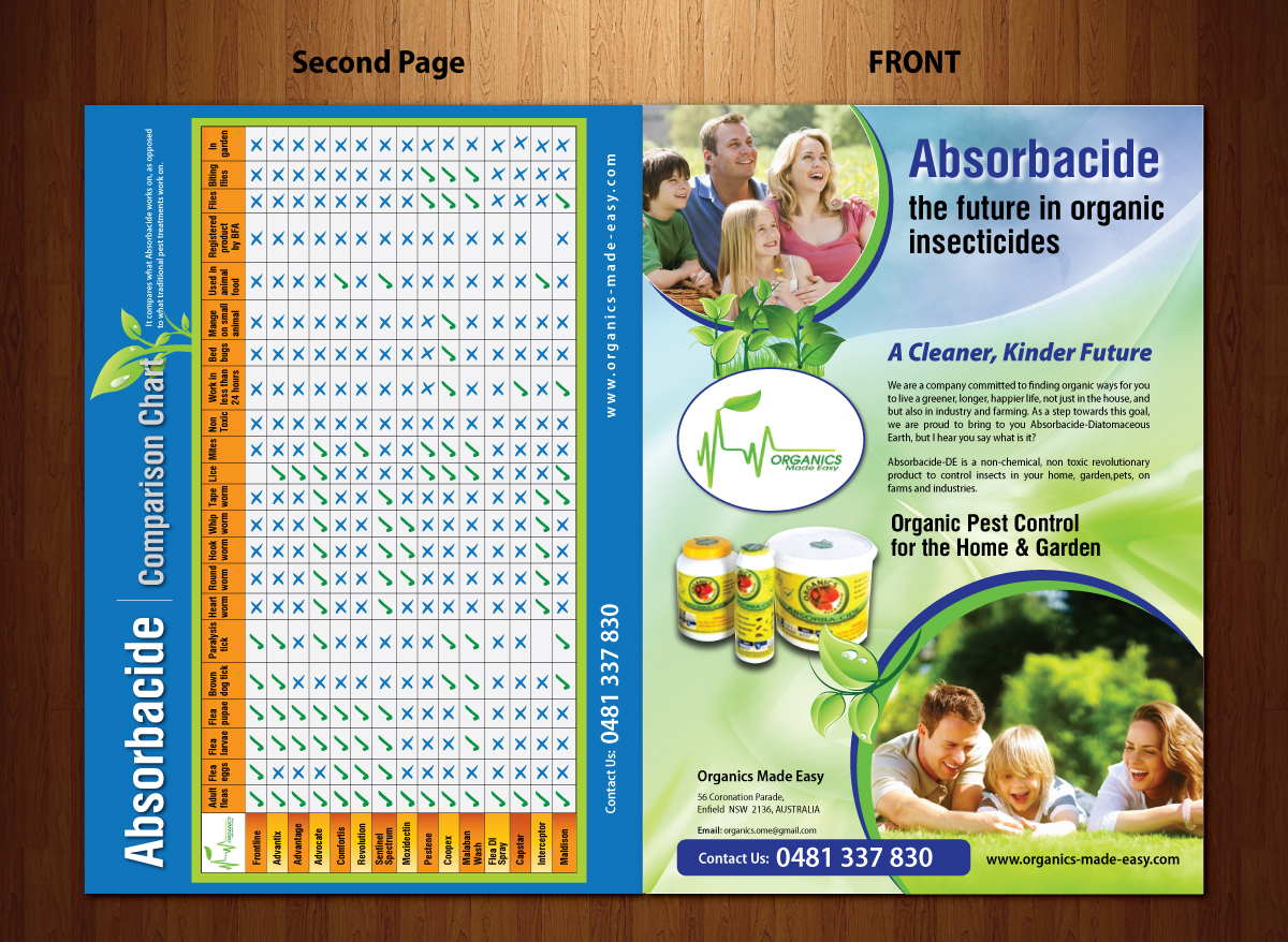 Catalogue Design by Sbss for Organics Made Easy | Design #2002135