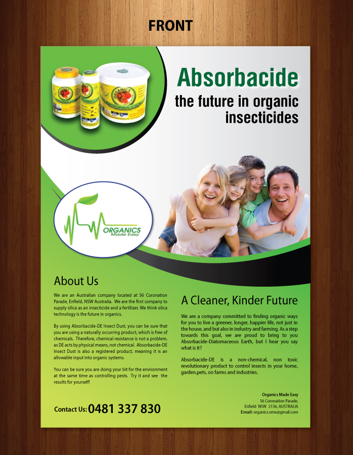 Catalogue Design by Sbss for Organics Made Easy | Design #2002180