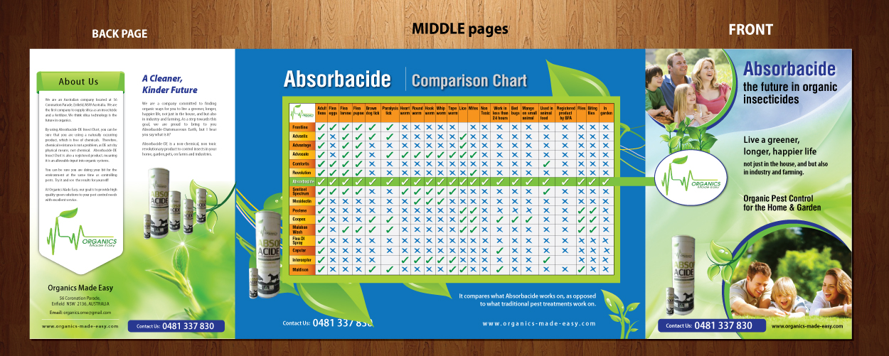 Catalogue Design by Sbss for Organics Made Easy | Design #2015045
