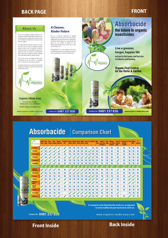 Catalogue Design by Sbss for Organics Made Easy | Design: #2019126