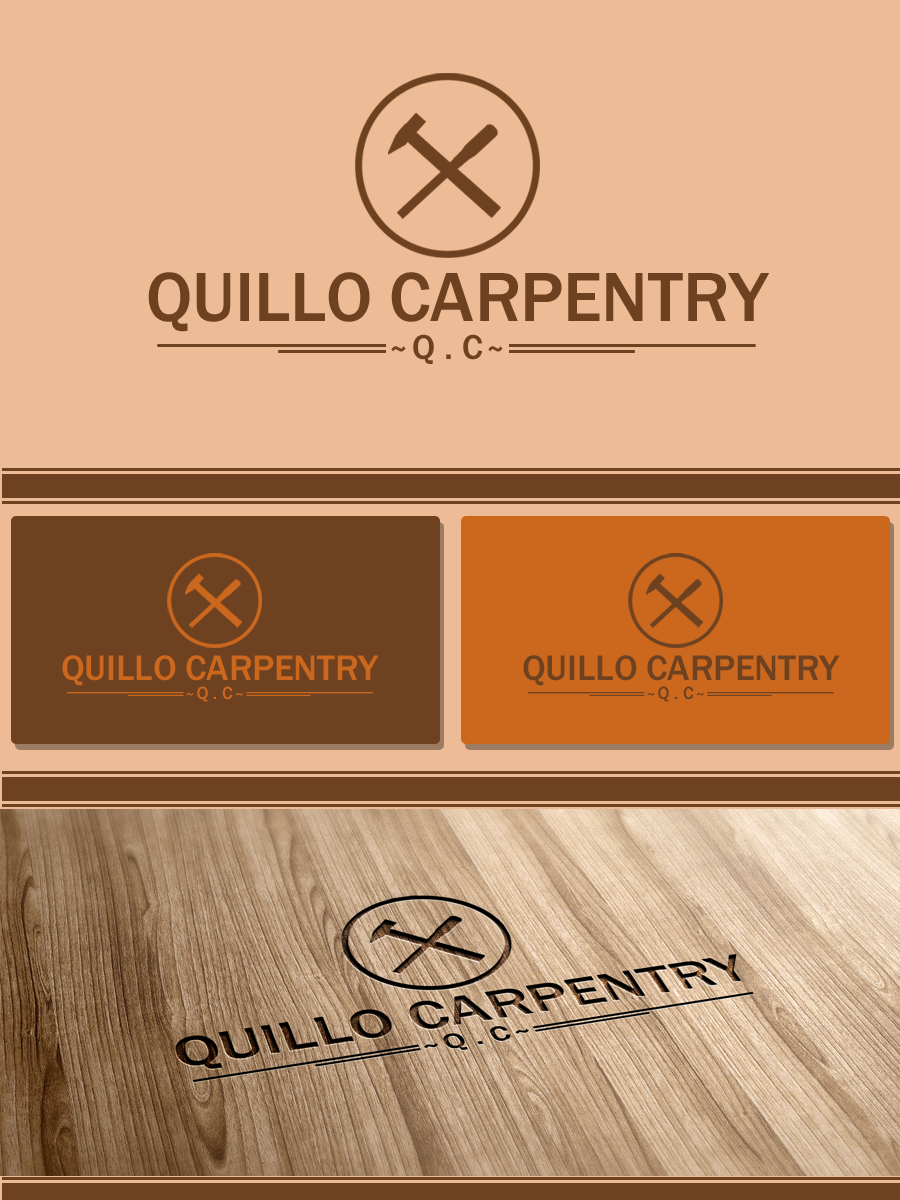 Logo Design by Bilal X.D for Quillo Carpentry | Design #1973422
