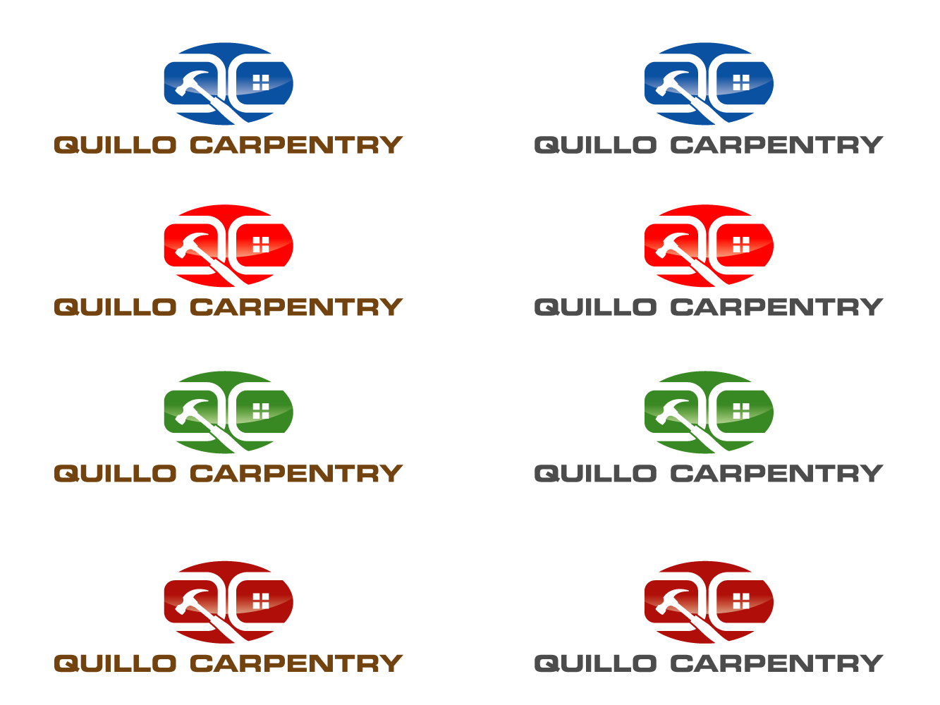 Logo-Design von Diniey Zafeerah für Quillo Carpentry | Design #1983047