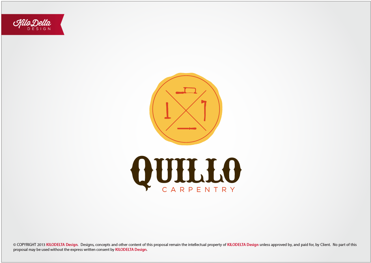 Logo Design by kdmacalinao for Quillo Carpentry | Design #1986445