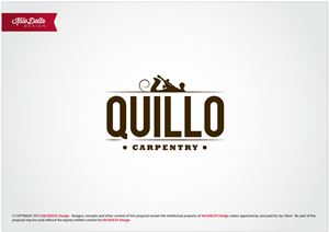 Logo-Design von kdmacalinao für Quillo Carpentry | Design: #1996345