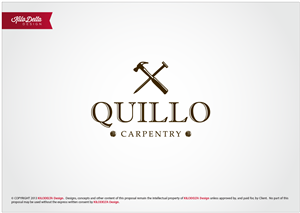 Logo-Design von kdmacalinao für Quillo Carpentry | Design: #1996360