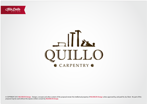 Logo-Design von kdmacalinao für Quillo Carpentry | Design: #1996412