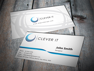 IT Company Business Card design | Business Card Design by MT