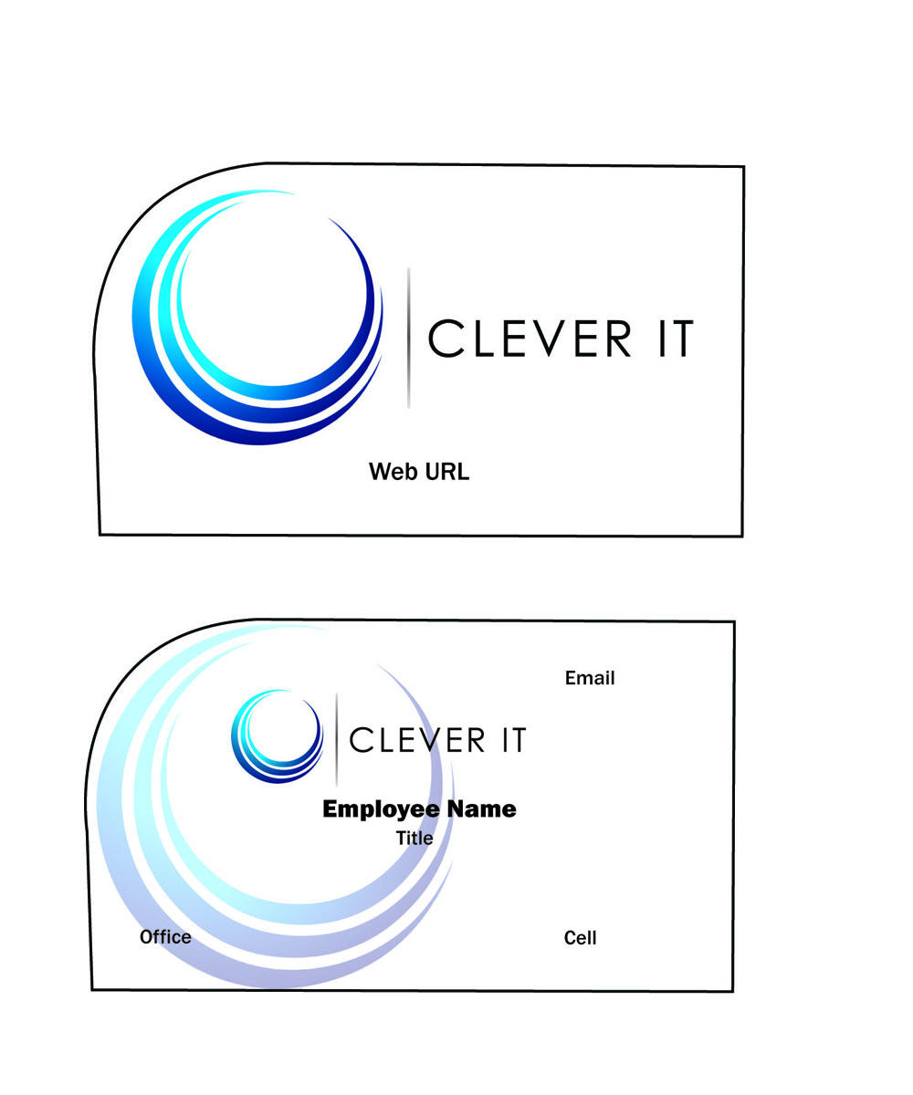 Design de Carte de Visite par JMorrissey pour Clever IT Limited | Design #2005451
