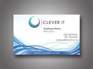 Diseño de Tarjeta de Presentación por bengnz para Clever IT Limited | Diseño #2012276
