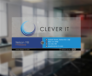 Business Card Design by BD Media for Clever IT Limited | Design: #1970214