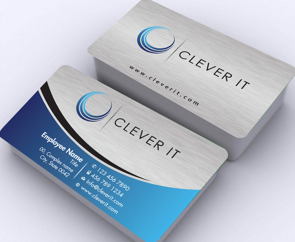 Diseño de Tarjeta de Presentación por Sbss para Clever IT Limited | Diseño #2006254
