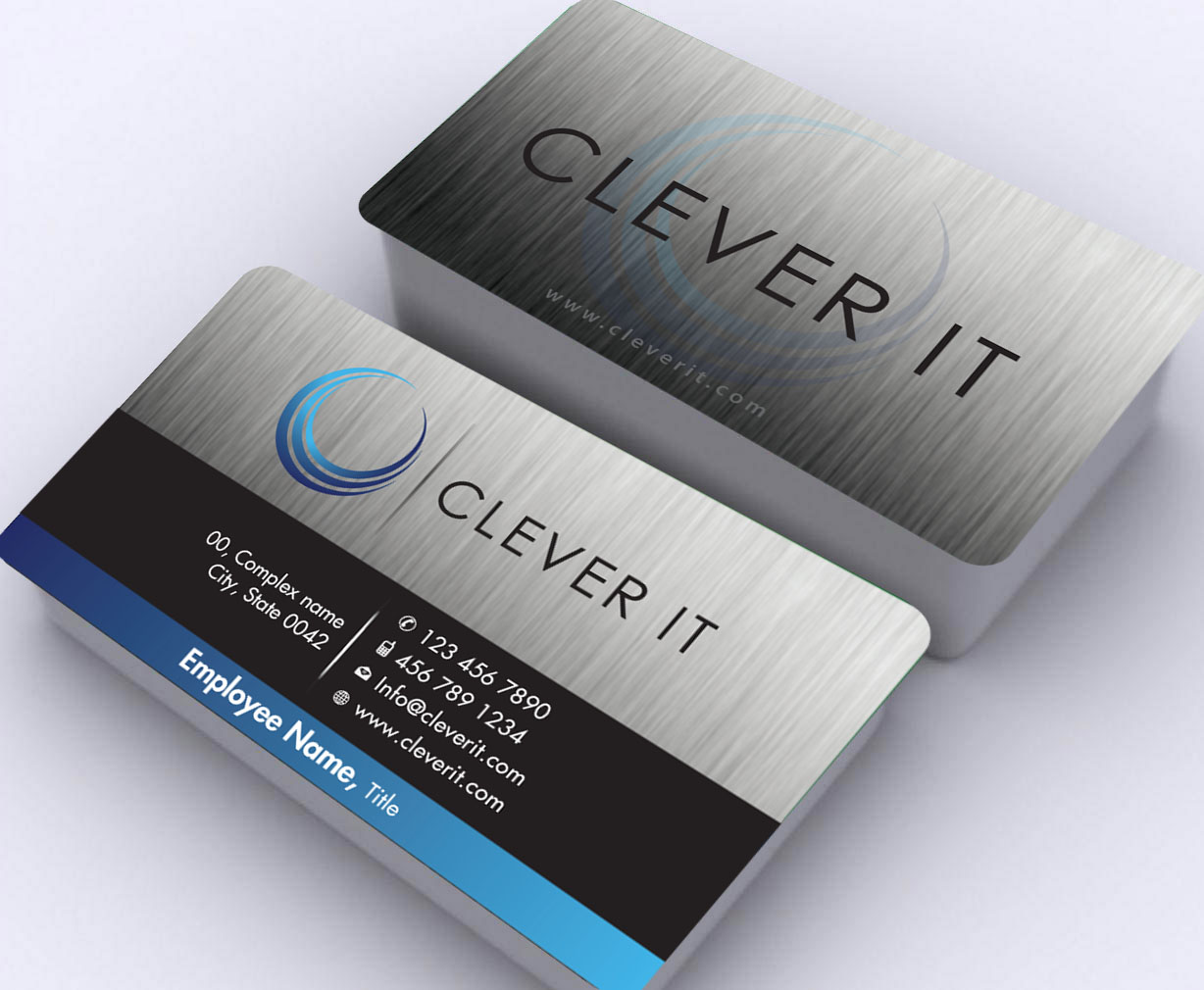 Diseño de Tarjeta de Presentación por Sbss para Clever IT Limited | Diseño #2006262