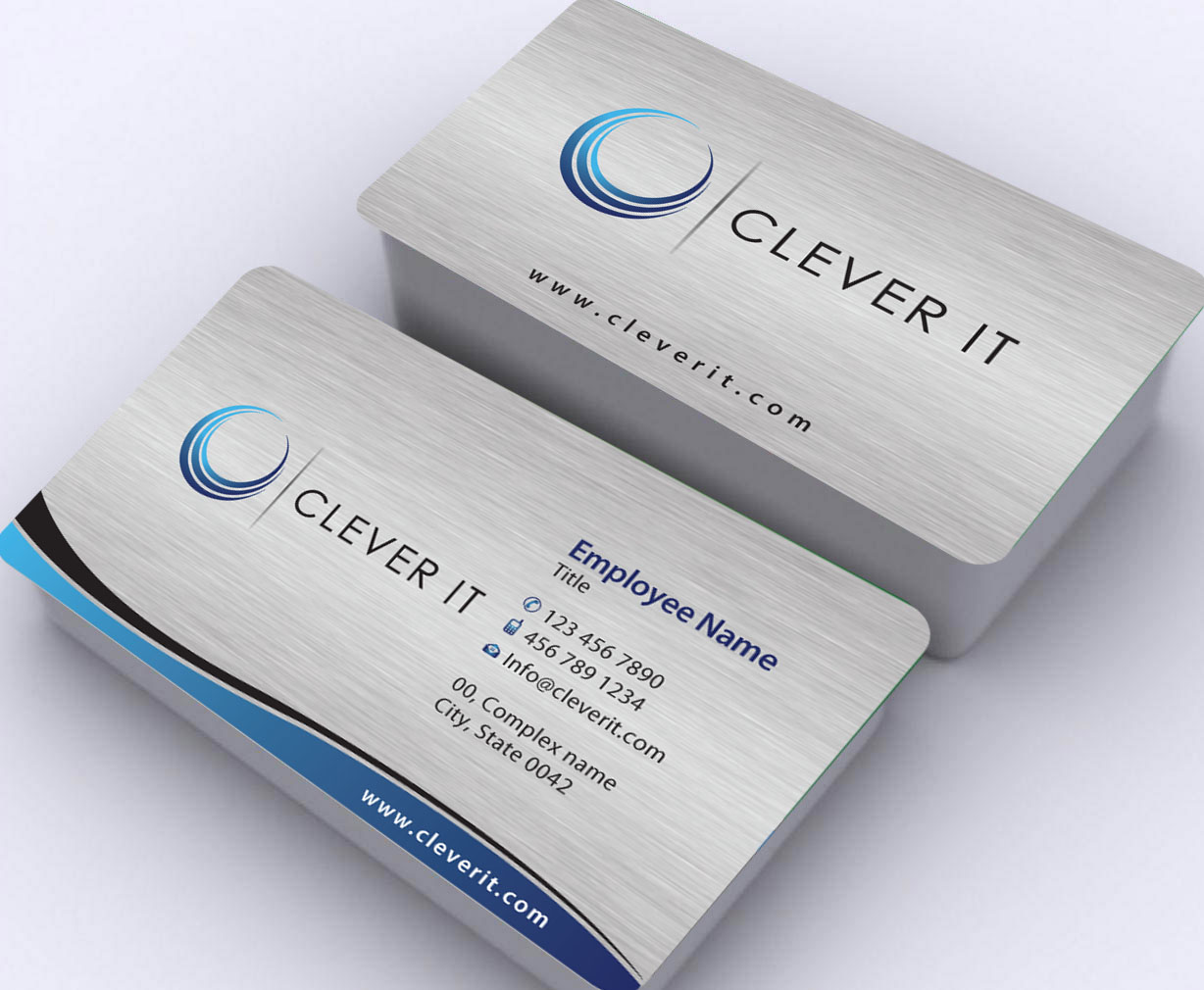 Diseño de Tarjeta de Presentación por Sbss para Clever IT Limited | Diseño #2006274