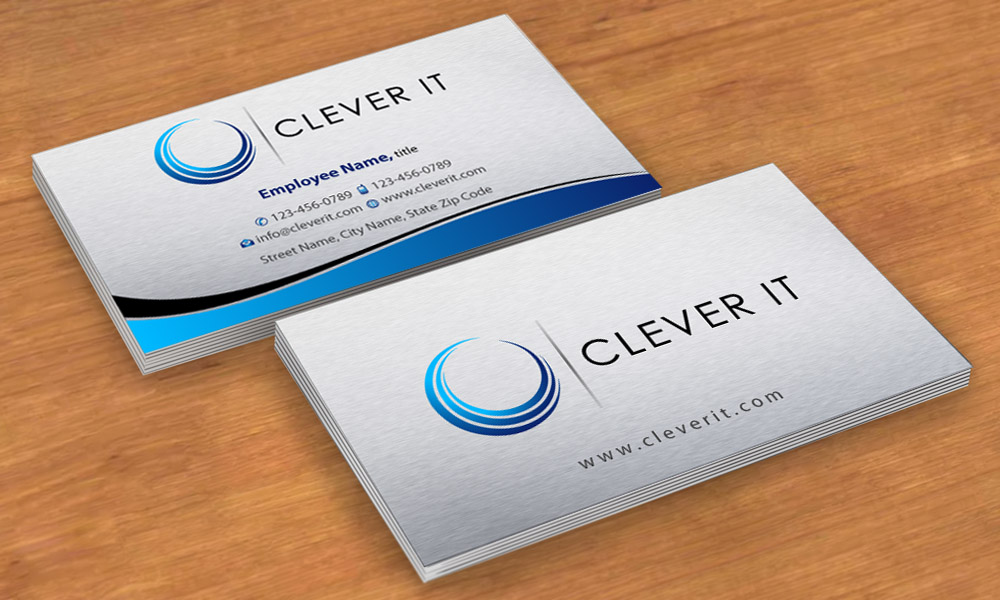 Diseño de Tarjeta de Presentación por Sbss para Clever IT Limited | Diseño #2009773