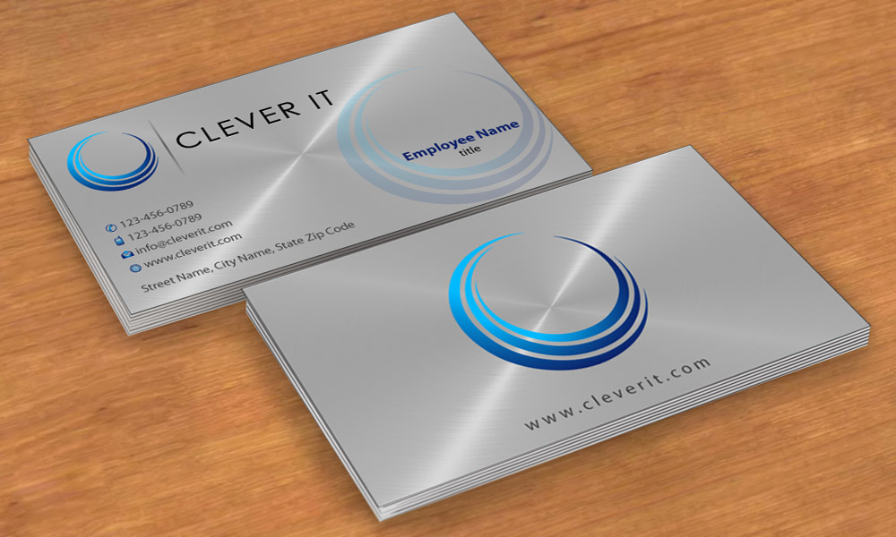 Diseño de Tarjeta de Presentación por Sbss para Clever IT Limited | Diseño #2009775