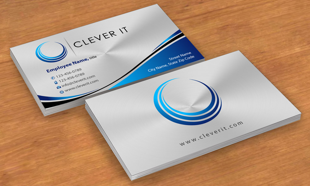 Diseño de Tarjeta de Presentación por Sbss para Clever IT Limited | Diseño #2009778