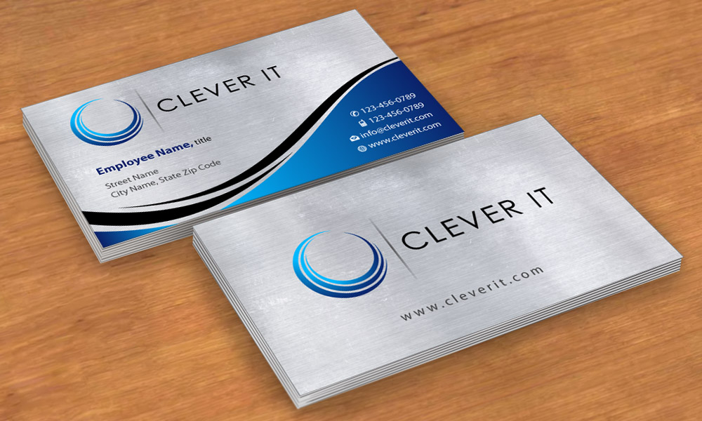 Diseño de Tarjeta de Presentación por Sbss para Clever IT Limited | Diseño #2009780