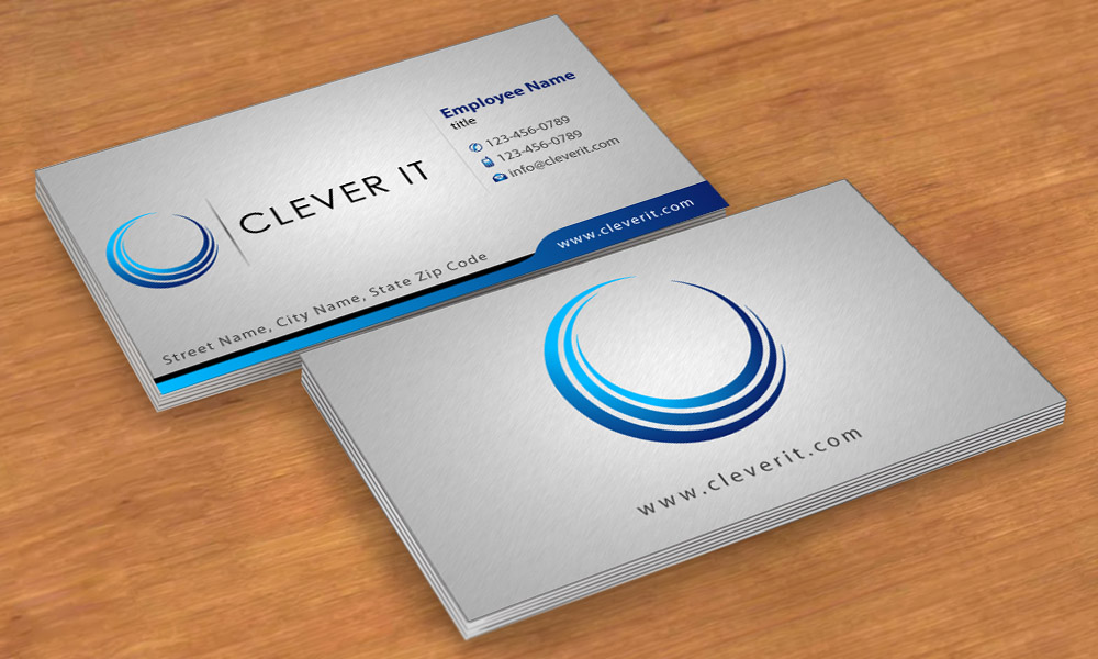 Diseño de Tarjeta de Presentación por Sbss para Clever IT Limited | Diseño #2009783