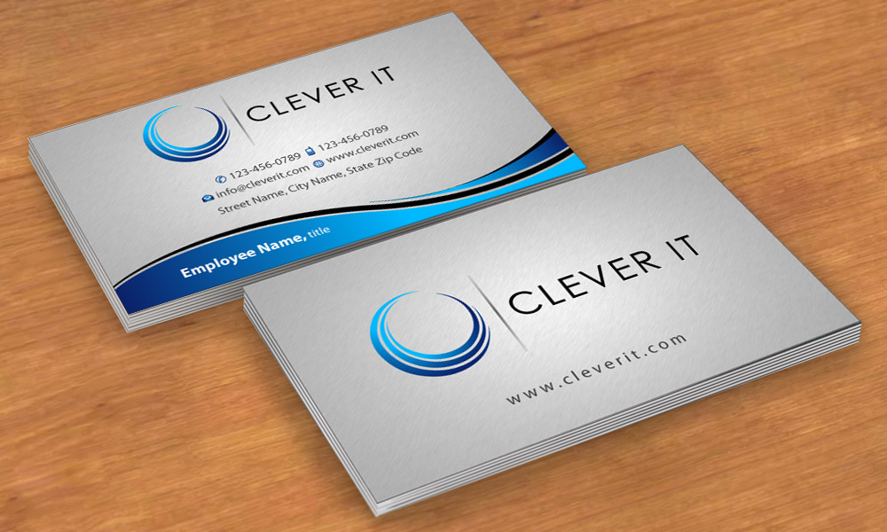 Diseño de Tarjeta de Presentación por Sbss para Clever IT Limited | Diseño #2009785