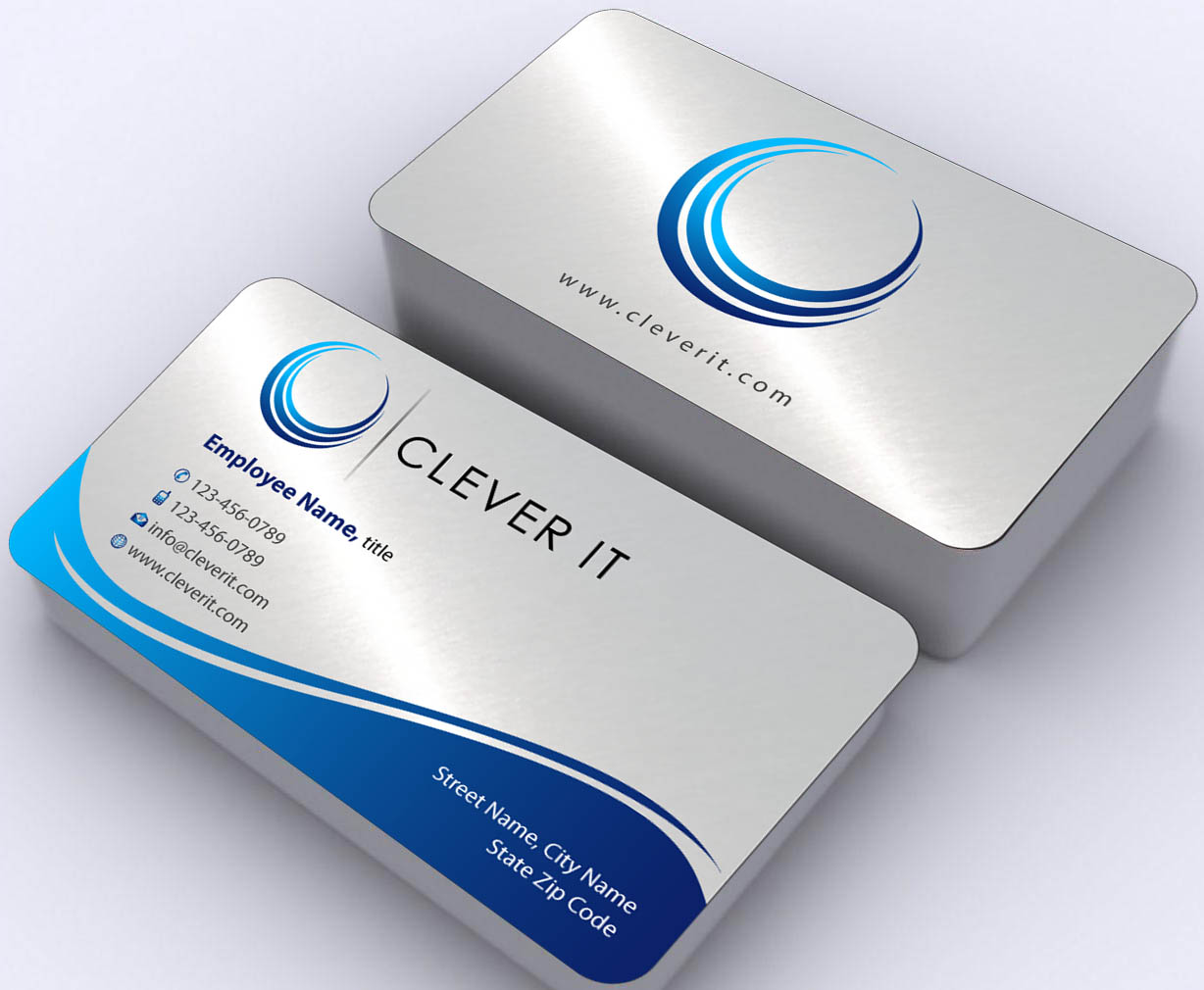 Diseño de Tarjeta de Presentación por Sbss para Clever IT Limited | Diseño #2009789