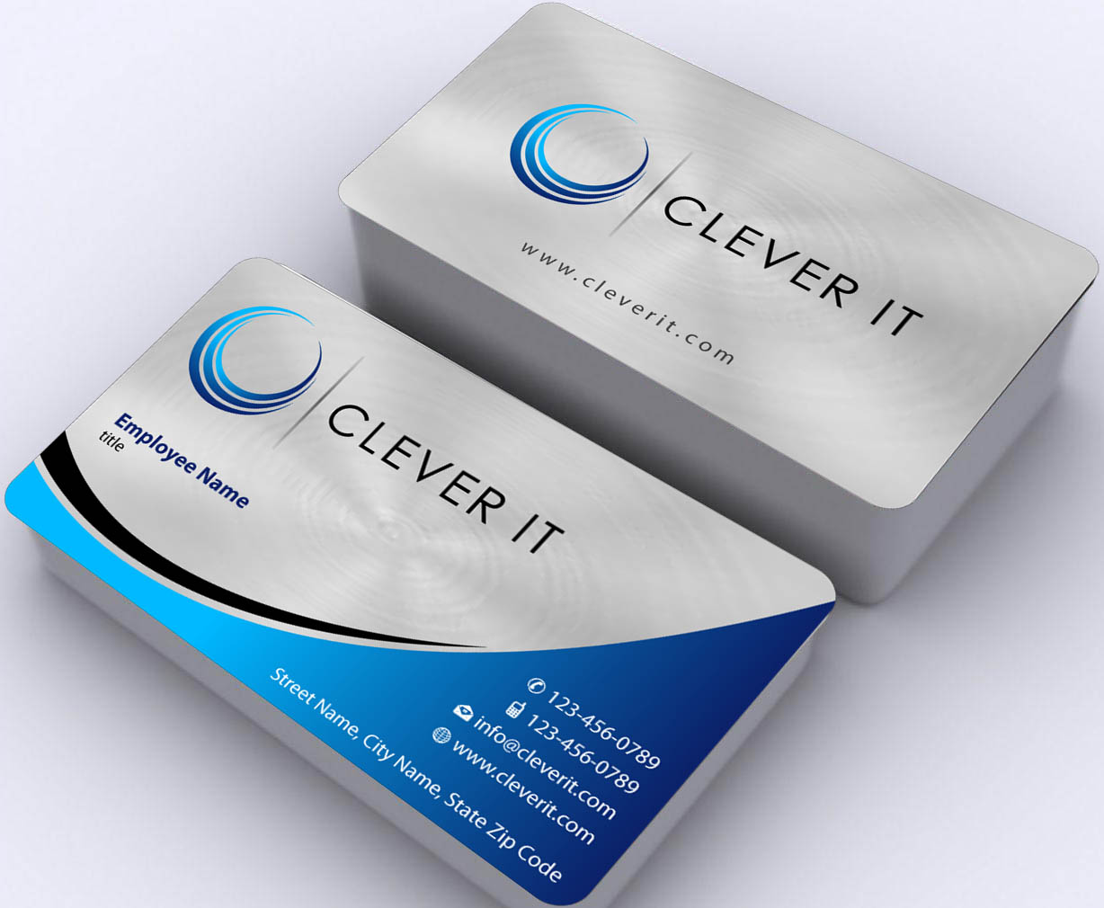 Diseño de Tarjeta de Presentación por Sbss para Clever IT Limited | Diseño #2009797