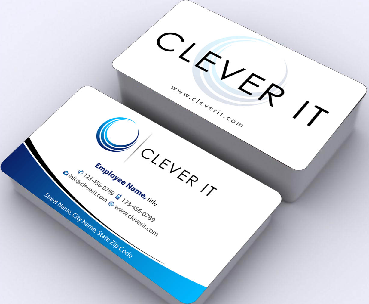 Business Card Design by Sbss for Clever IT Limited | Design #2009799