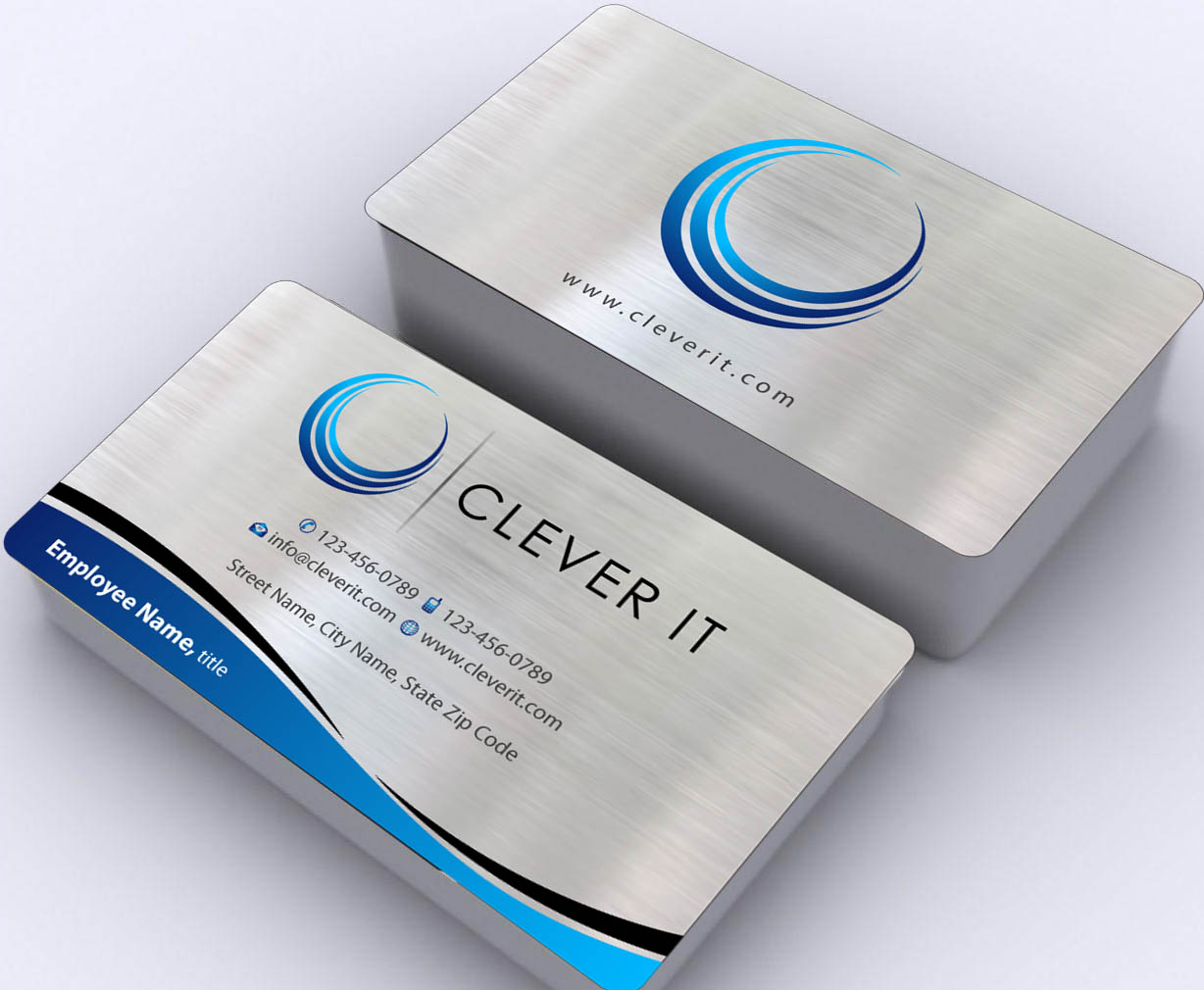 Diseño de Tarjeta de Presentación por Sbss para Clever IT Limited | Diseño #2009803