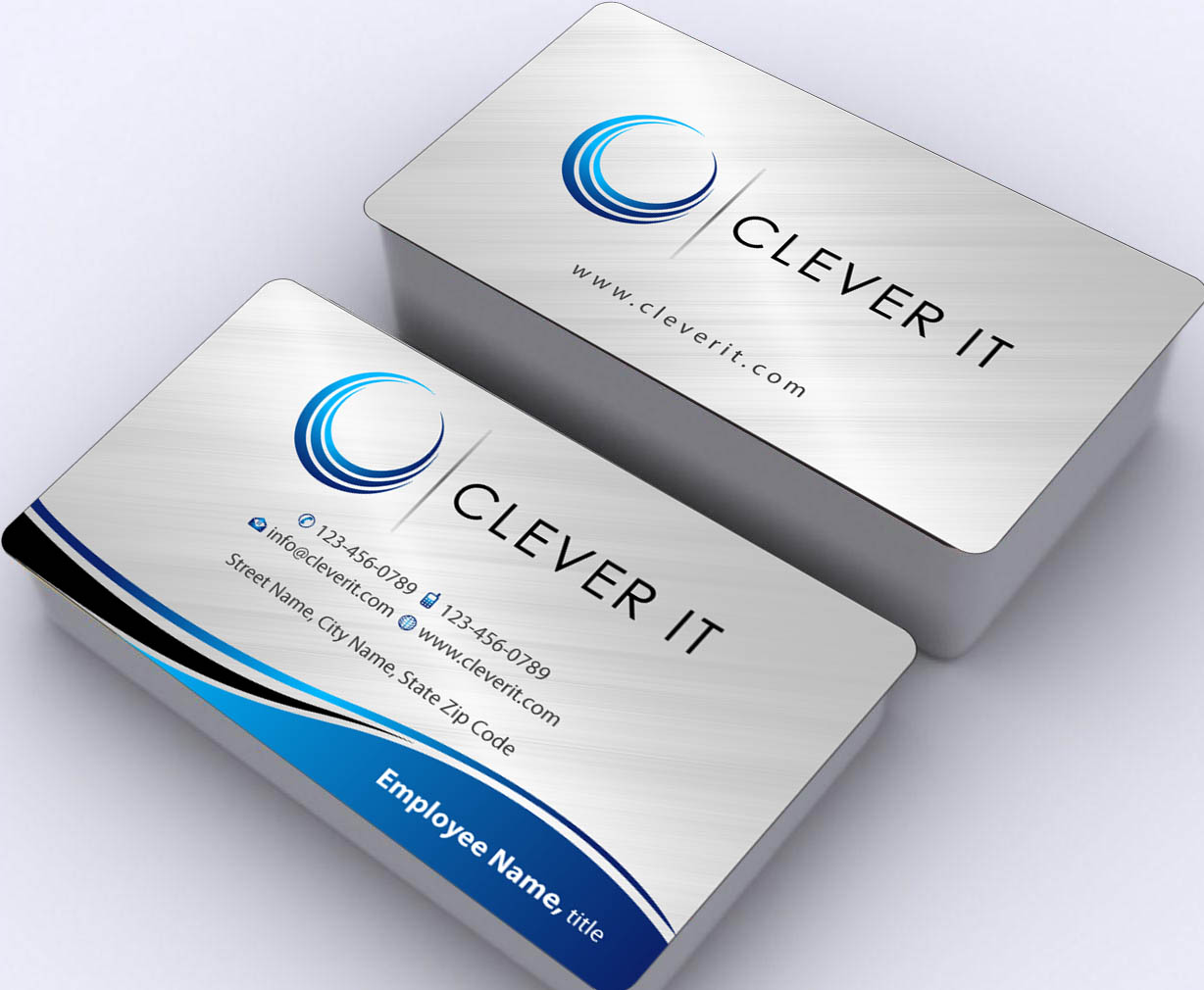 Diseño de Tarjeta de Presentación por Sbss para Clever IT Limited | Diseño #2009804