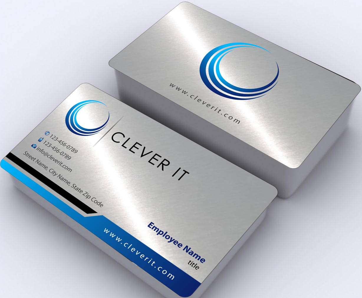 Diseño de Tarjeta de Presentación por Sbss para Clever IT Limited | Diseño #2009806