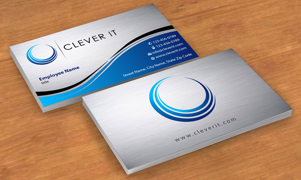 Diseño de Tarjeta de Presentación por Sbss para Clever IT Limited | Diseño #2009808