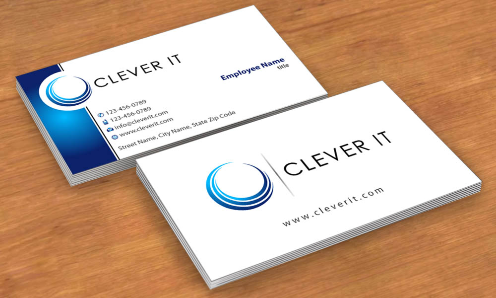 Business Card Design by Sbss for Clever IT Limited | Design #2009809