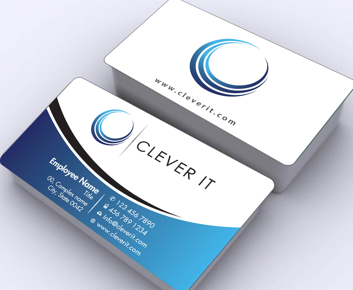 Business Card Design by Sbss for Clever IT Limited | Design #2029552