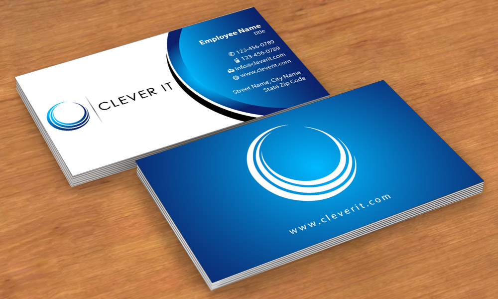 Business Card Design by Sbss for Clever IT Limited | Design #2029602