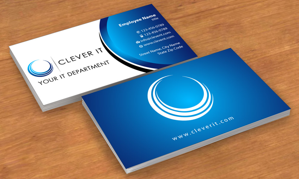 Business Card Design by Sbss for Clever IT Limited | Design #2037044