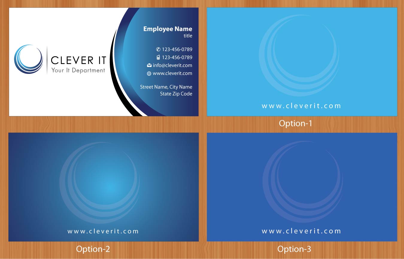 Business Card Design by Sbss for Clever IT Limited | Design #2076063